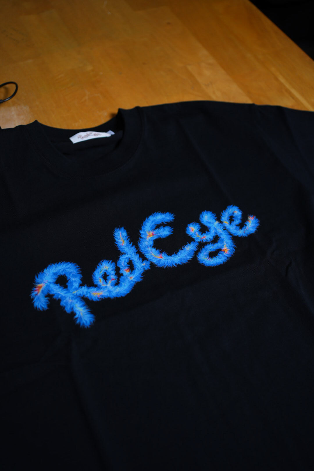 Fuzzy Glow Tee (Blue)